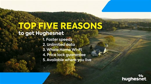 Five Reasons to get Hughesnet