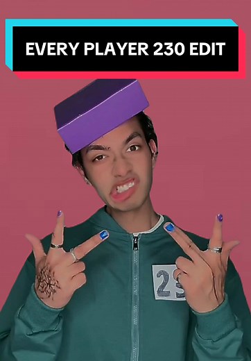 Player 230 Edit in Squid Game: Thanos Inspired