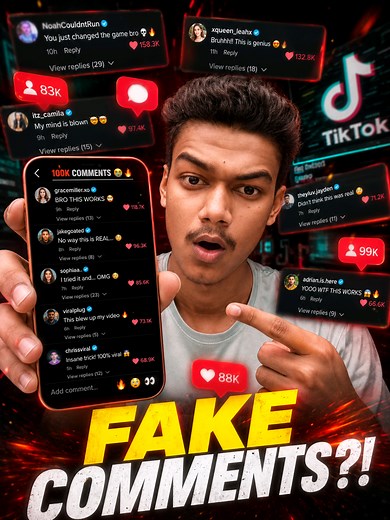 Create Viral Fake TikTok Comments