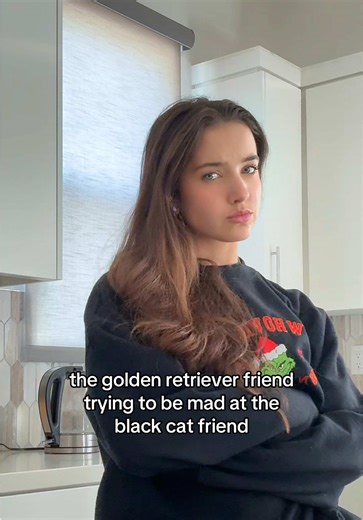 amy sophia (@_amysophia)’s video of black cat golden retriever