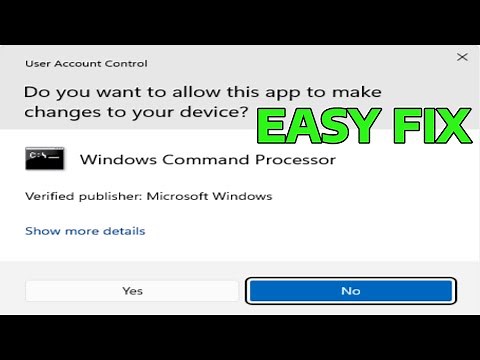 Do You Want To Allow This App To Make Changes To Your Device - How To Fix