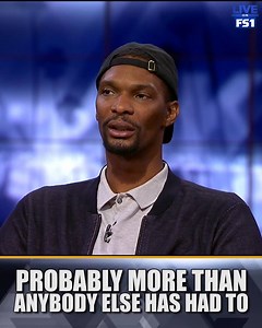 "LeBron James is shouldering a lot, probably more than anybody else has had to shoulder in the history of the game." — Chris Bosh #UDin60 | Speakeasy