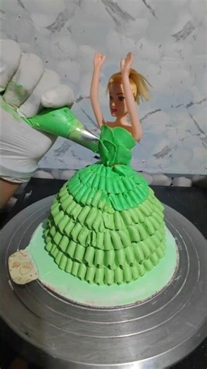 doll cake tutorial #cake #cakedesign #viral #dollcake #youtubeshorts #trending #ytshorts #reels