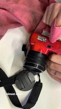 Cleaning a new arrival - a Fujifilm Finepix S Series from 2013 #fujifilm #vintagecamera #cameraclean