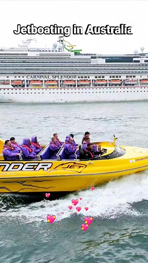 Jetboating in Australia 🇦🇺 #australia #jetboat #sydney | Ghrace Cee