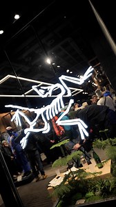 What Does The Arcteryx Logo Actually Mean? . It was the opening of the brand new Arc'Teryx shop in Chamonix last week, and we went along to find out if we could ask some familiar faces some questions about the logo, and also to see if we could get some free stash .. . #itsepicoutside | EpicTV