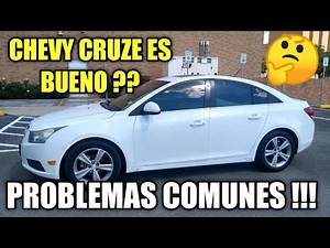CHEVROLET CRUZE es BUENO ?? PROBLEMAS COMUNES