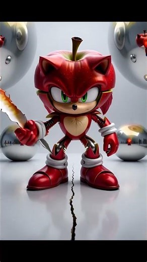 SONIC → MECH APPLE SONIC 🍎🤖 Core Upgrade Activated!