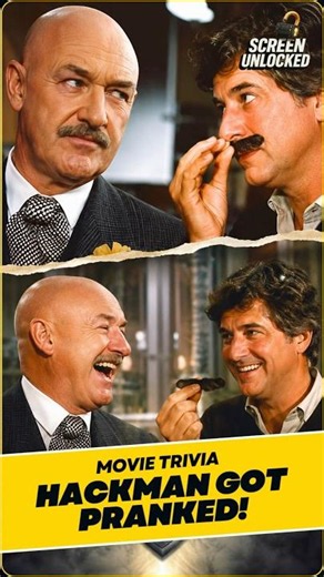 Gene Hackman’s Lex Luthor Mustache Prank Was Pure Genius