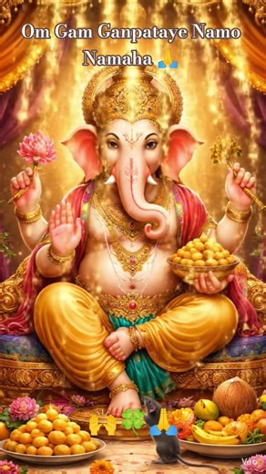Powerful Ganesha Mantra to Remove Obstacles & Attract Success #ganeshmantra #shorts