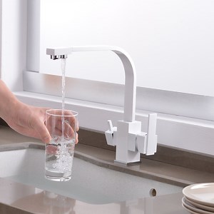 [Hot Item] Kitchen Mixer Tap Drinking Filtered Water Outlet, 3 in 1 Sink Faucet