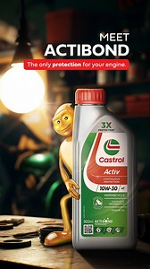 3.6K views · 37 reactions | Trust Castrol Activ’s Actibond Technology to protect your engine, so you can focus on what really matters—the joy of the ride. #CastrolActiv #3X #Protection #Engineoil | Castrol Activ IN | Facebook