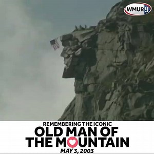 ❤️ Sunday marks 17 years since the iconic Old Man of the Mountain landmark fell to the ground: https://bit.ly/2WmRzSy Do you remember where you were when you heard the news? | WMUR-TV