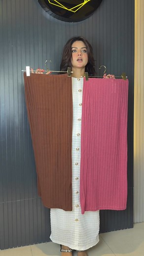 Fleece knit skirts & vest | Lihaaz