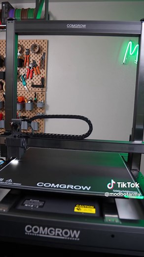 The Comgrow T500 is by far the largest 3d printer I have ever tested out. At a 500x500x500mm build volume this printer assembled will not fit through a standard door (trust me). As I test out what this printer is capable of I would love to know if there are any specifics you are interested in seeing. Also! If there are any large models I should check out or print let me know in the comments. #ad #comgrow #comgrowt500 #3dprinter #large3dprinting