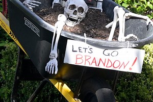 'Let's go Brandon' chant gaining popularity and critics