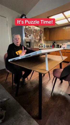 Amazing Puzzle Table with Legs for Enthusiasts