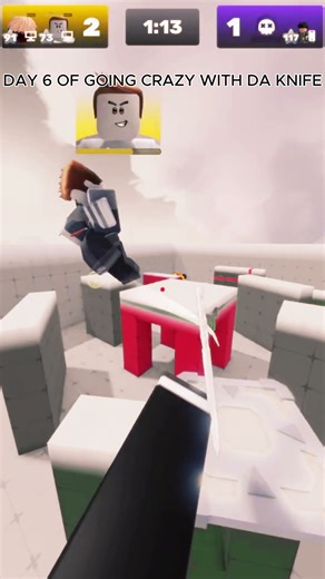 DAY 6 OF GOING CRAZY WITH DA KNIFE #roblox #knifeskills #rivals #gaming #edit #robloxedit
