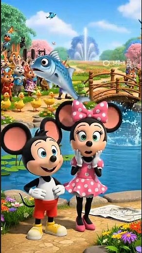Minni & Mickey’s Splashy Pool Adventure! 🏊‍♂️✨