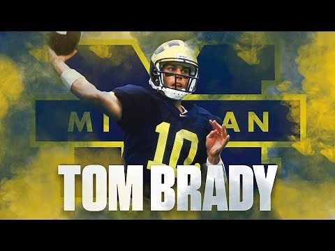 Tom Brady's Michigan Highlights | College Football Mixtape