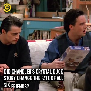 1.7M views · 11K reactions | "Remember back in college, when Ross bought Carol that ridiculously expensive crystal duck?" 閭 Turns out this moment maybe changed FRIENDS (TV Show) forever... | Comedy Central UK | Facebook