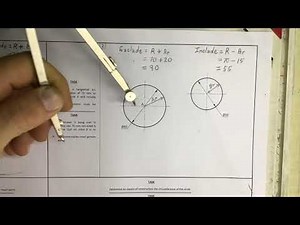 Including and excluding circles with tangential arcs