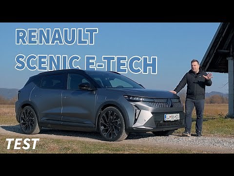 2025 renault scenic e tech electric 220 long range esprit alpine - test