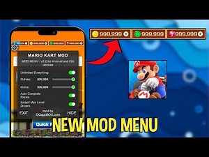 Mario Kart Tour Hack - Unlimited Rubies MOD Menu 2025 🚗💨