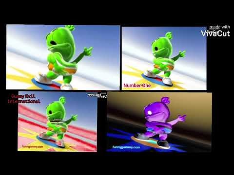 Gummy Bear Song 4 Effects At Once