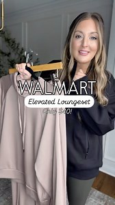 Elevated Walmart Loungeset that is sure to sell out! This set feels like butter on and I love how comfy yet elevated it looks! The pieces are sold separately so you can mix & match sizes. Like & Comment MUST HAVE below and I will messages you details or head to my link in bio and LTK for links🤍 #walmartfinds #walmartfashion #falloutfitideas #falloutfitinspo #casualoutfitideas #casualoutfitinspo #postpartum #tallstyle #midsizefashion | Liv In Style Blog