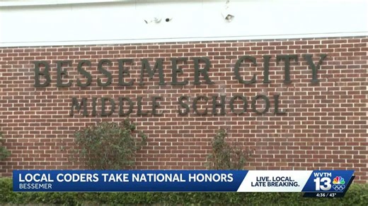 Bessemer Middle School students triumph in national robotics competition