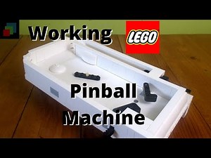 Working Lego Pinball Machine!