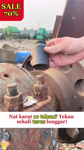 Tangan Lemah Pun Boleh Ketatkan Nat Besar! Beli 1 Mesin – Percuma 4 Alat – Tak Hantar Ke Pulau!