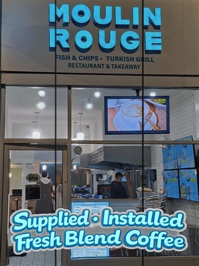 Coffee Machine Installation at Moulin Rouge Nottingham