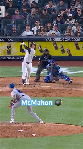 Yankees Ryan McMahon home run vs. Royals 4/17/26 #mlb #shorts #yankees #royals
