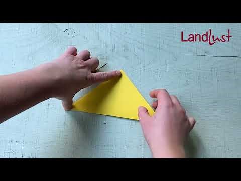 Landlust - Klassische Origami-Hasen falten