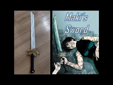 Jujutsu Kaisen Making Maki Zenin's Soul Split Katana Sword - JJK