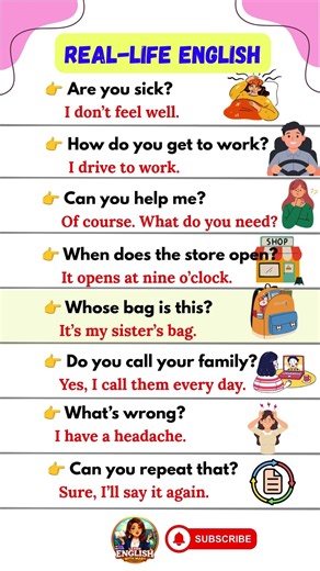 English Conversation Practice for Beginners | Daily English 📗