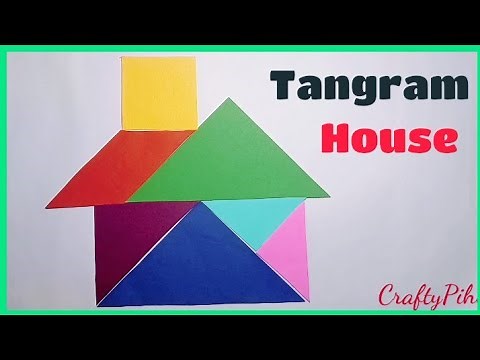 4 types of Tangram House 🏠 | Tangram Buildings