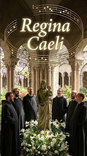 Regina Caeli 🌸 Gregorian Chant for Easter #Catholic #Easter #Gregorian #catholicmusic #latinprayer