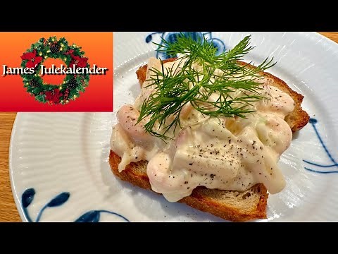 Rejesalat - med ekstra smag af skaldyr.