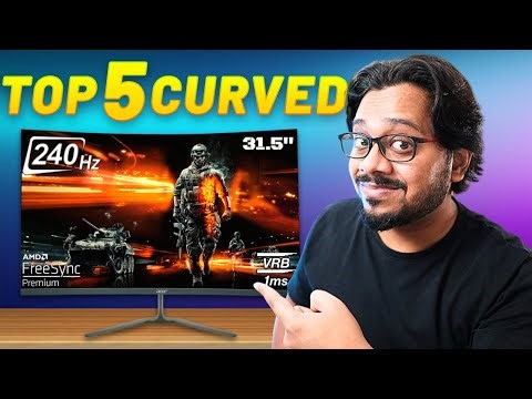 Top 5 Best Curved Monitors for Gaming and Work that are Budget Friendly