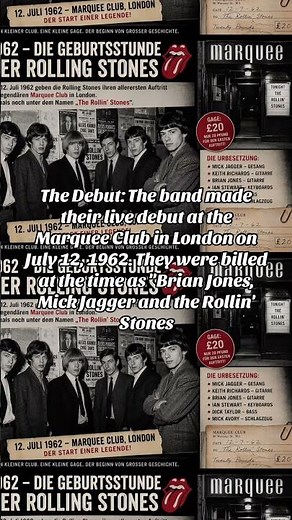 Rock‘n History - 12.7. 1962 The Birth of the Rolling Stones