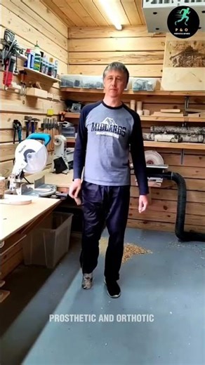 "Man Builds His Own Prosthetic Leg | Inspiring Journey of Hope" #nevergiveup #limbloss