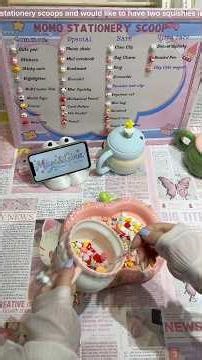 Packing Eight scoops order! Part one❤️ #luckyscoop #kawaii #giftideas #stationery #gift #squishy