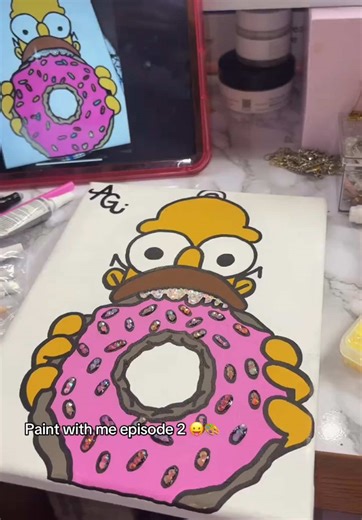 Cute Painting Ideas Using Contact Paper