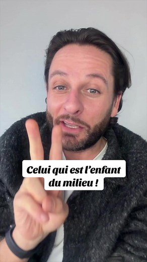 Celui qui est l’enfant du milieu ! #enfant #anniversaire #maman #frere #humour