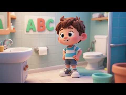 Bathroom ABC Adventure 🛁🔤 | Nursery Rhymes & Kids Songs
