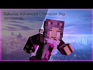 SACR V1.1 // Minecraft Character rig for Blender 2.8