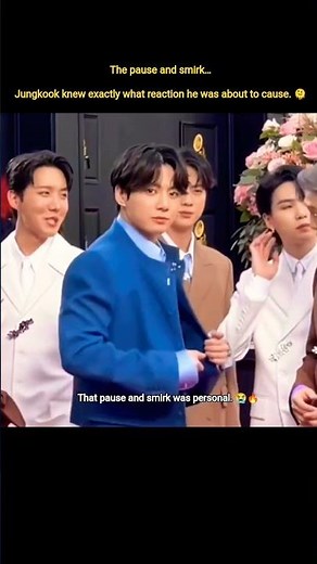 That pause and smirk was personal.😭🔥#bts #btsarmy #jungkook #taehyung #jimin #jin #suga #jhope #edit